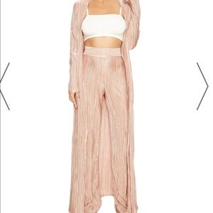 Baby pink duster set | size small